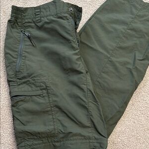 REI Women’s Small Green Cargo Zip off Pants